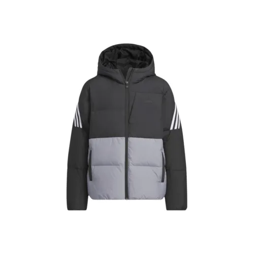 Adidas Пуховик Черный Подростки