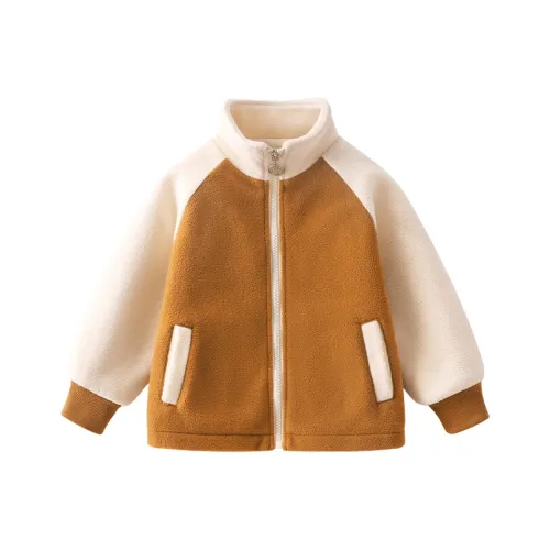 Куртки и пальто "Улица Сезам" коричневые для малышей и детей младшего возраста