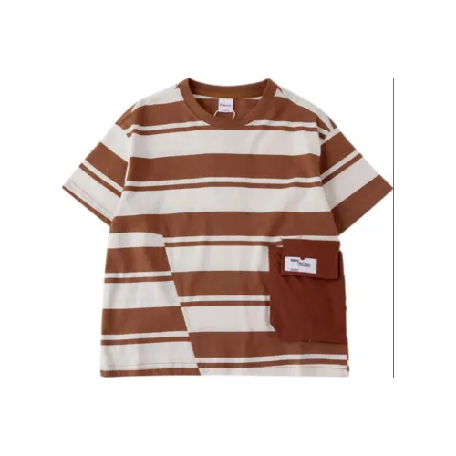 Royal Childlike T-рубашка Полосы Кофе Детский