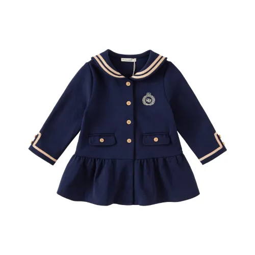 DAVE&BELLA Темно-синий Kids Пальто