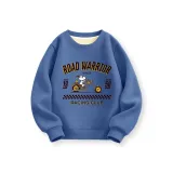 Байкер Nubi-W, синий, флисовая подкладка