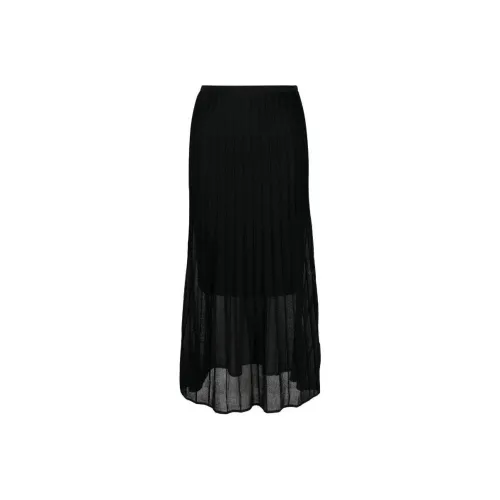 CALVIN KLEIN Повседневный Длинный Юбка Женская Черная