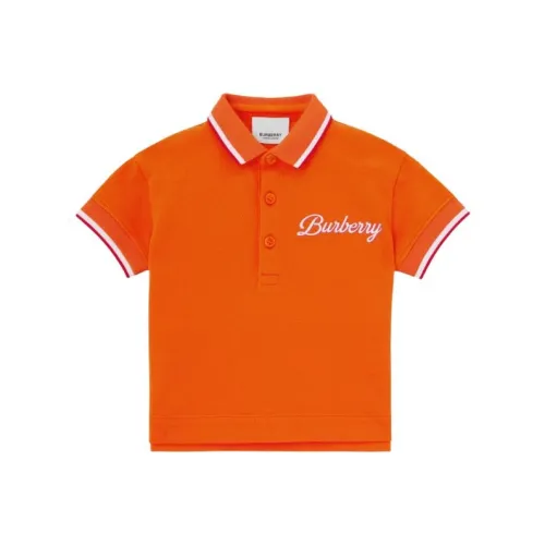 Burberry Поло Оранжевое Детское