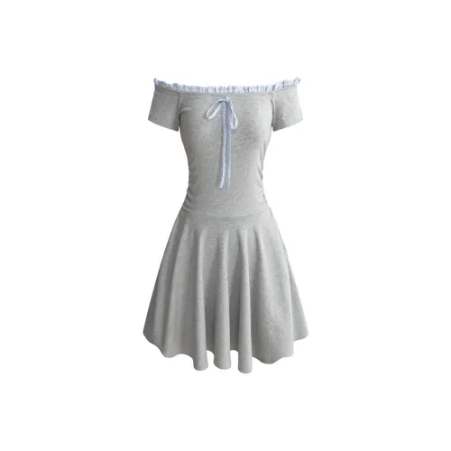 UNIFREE Короткое платье с короткими рукавами женское