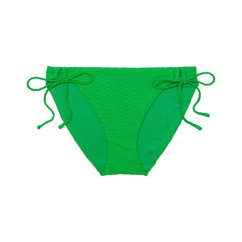 Victoria's Secret Розовый Mix Match Боковая сторона Галстук Бикини Низ Нефритово-зеленый Плавки Женские Жадеит Зеленый