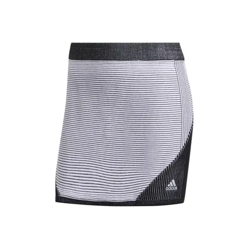 Adidas Повседневные короткие юбки Женские Белый Черный