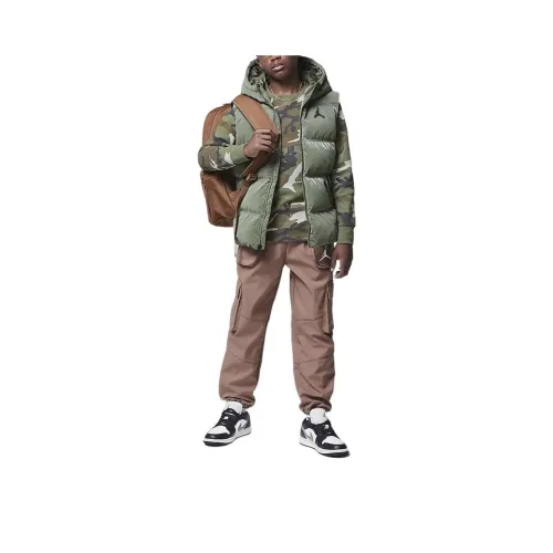 Джордан Down Vest Down Vest Средний Оливковый Зеленый Подростки