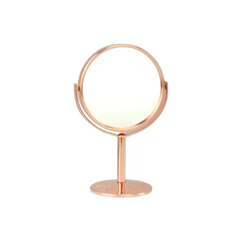 Love Of Wormwood Розовое золото Труба Двойная сторона Настольный Зеркало Минималистский стиль Мода Портативный
