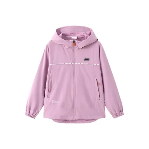 Asics Японский стиль Легкий Тренд Куртки Пальто Фиолетовый Подростки