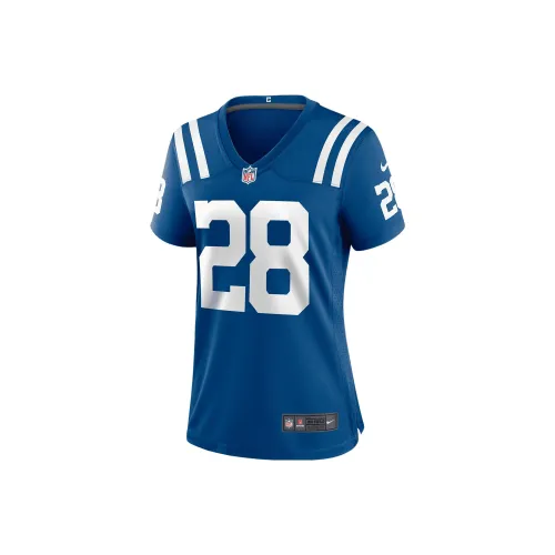 NIKE Синий Женская Футбольная Джерси