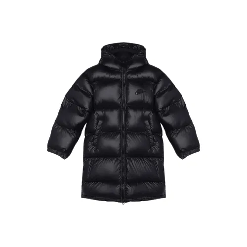 Nike Хлопковый пуховик Therma Форма Черный