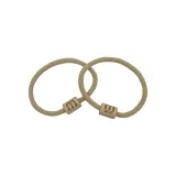 Минималистский стиль, прочная резинка для волос, 1 упаковка (кофейный)