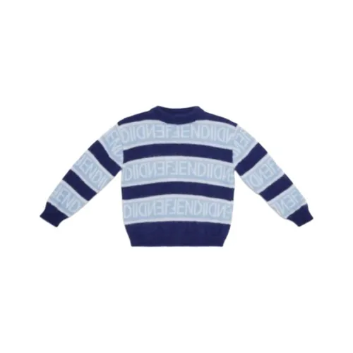 FENDI Детская одежда Junior JUMPER Свитер Синий Детский