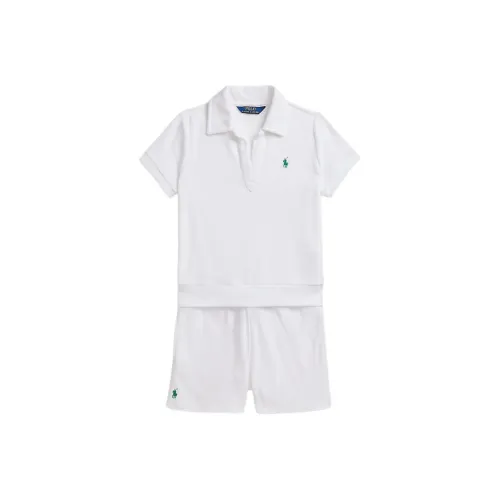 Polo Ralph Lauren Повседневная Спортивная Одежда Белая Детская