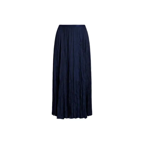 Polo Ralph Lauren Повседневный Длинный Юбка Женские Синий
