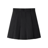 Восемь-камерный Плиссированный Черный