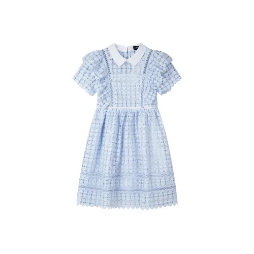 HAZZYS Детское платье цвет ледяной синий