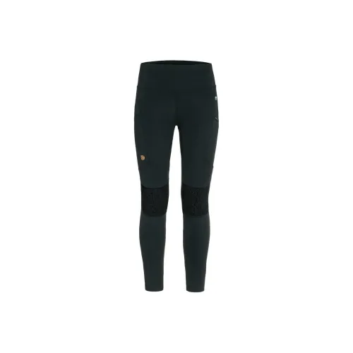 Fjallraven Черные Женские Спортивные Брюки