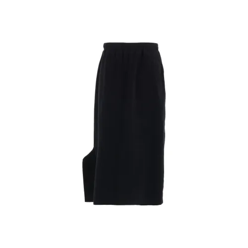 Yohji Yamamoto Черные Женские Повседневные Длинные Юбки