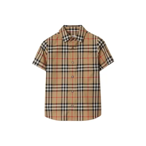 Burberry Бежевый Kids Рубашки