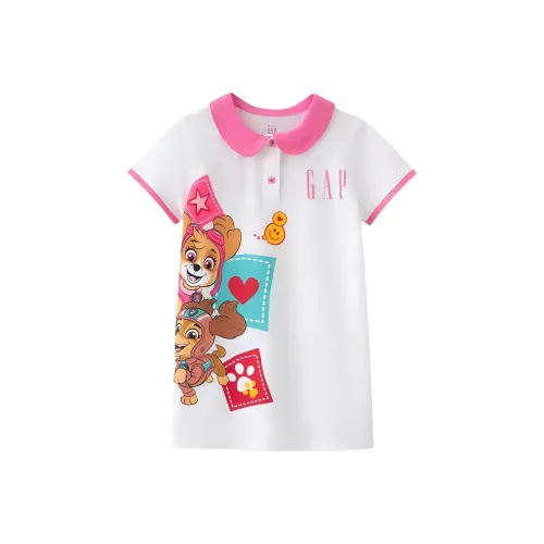 GAP x PAW PATROL Детское платье дошкольное белое