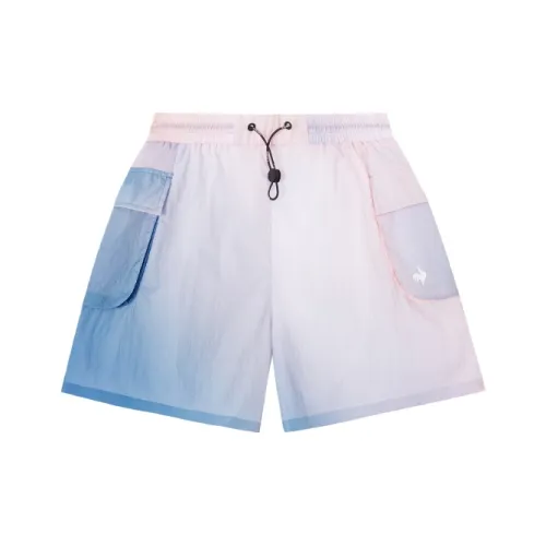 Le Coq Sportif Повседневные шорты женские серо-голубые