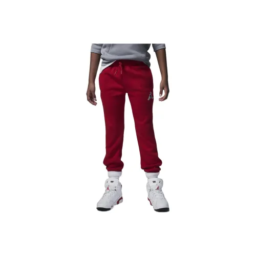 JORDAN Red KIDS Вязаные Тренировочные Штаны