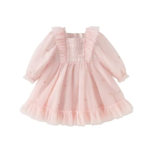 DAVE&BELLA Светло-розовые Платья для Детей