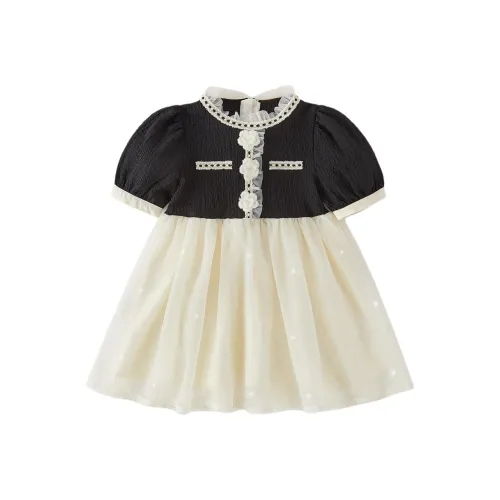 JELLYBABY Детское платье черного цвета