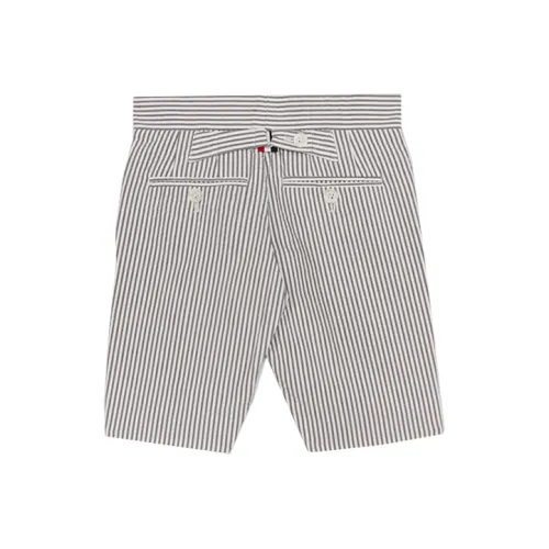 THOM BROWNE Серый Kids Short