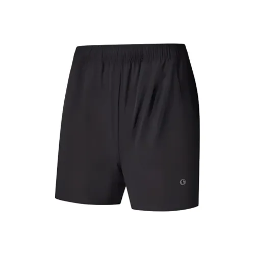 QIAODAN Черные Женские Спортивные Шорты
