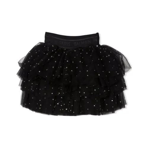 BALMAIN Черные Kids Юбки