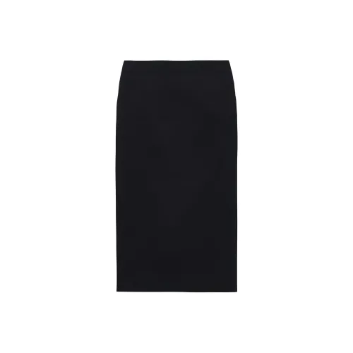 Alexander McQueen Повседневный Длинный Юбка Женские Черный