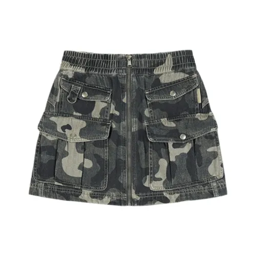 GOOD BAI GOODEES series SS24 Джинсовые короткие юбки Женские