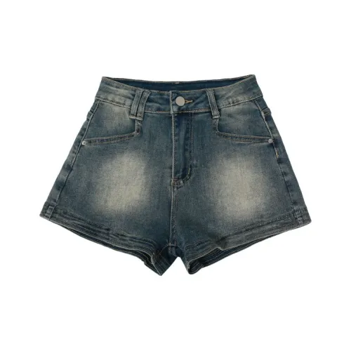 мм Синий Женские Джинсовые Шорты