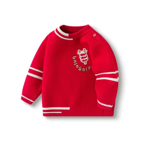 BALABALA Свитер Китайский Красный для детей 3-7 лет