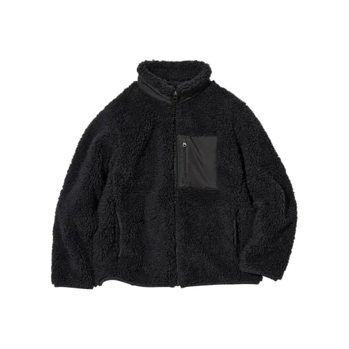 UNIQLO Бархат Feel Пальто Черный Детский