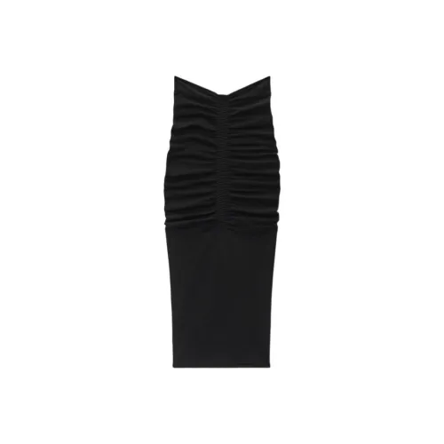 Alexander Wang FW24 Повседневная длинная юбка женская черная