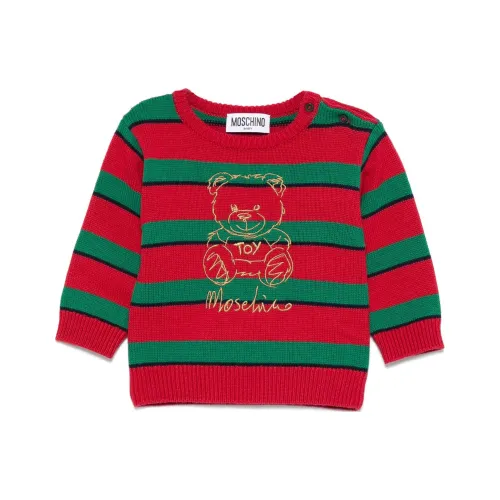MOSCHINO Свитер Кирпично-красный для малышей и детей дошкольного возраста