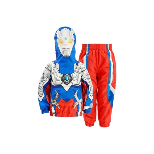 IKALI x ULTRAMAN Повседневная спортивная одежда Смешанный цвет Детский