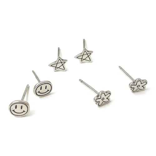 BLESSED BULLET Сплав Серьги-гвоздики Женские