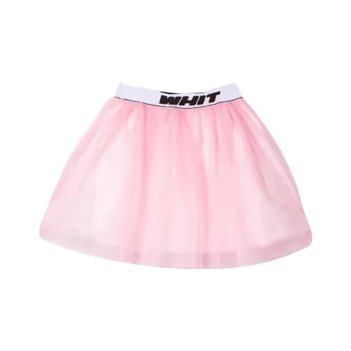 Off Белый SS22 Розовый Kids Юбки