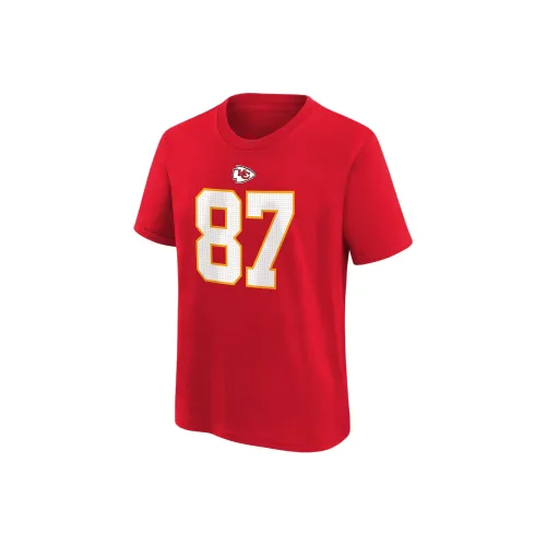 nike Travis Kelce KANSAS CITY Chiefs T-Shirt Детский Красный