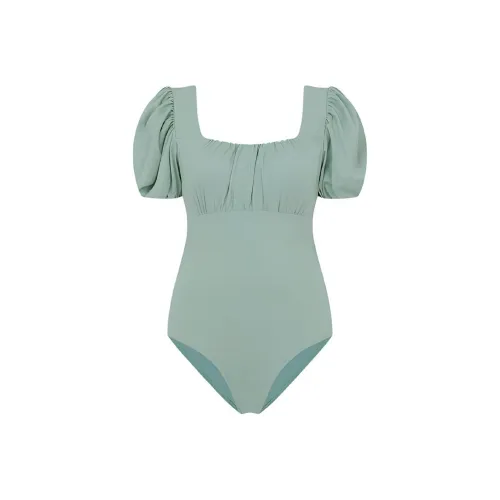 VIKINI VENDER SWIM WEAR BEACH WEAR Светло-зеленый Женские Ван-Пис Купальники
