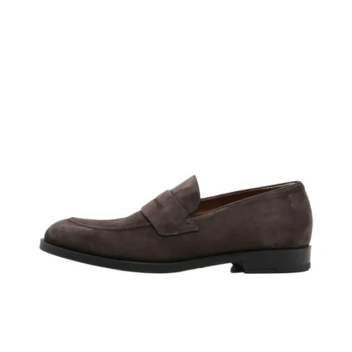 Ermenegildo Zegna Мужская повседневная обувь, низкий топ, коричневый, мужской