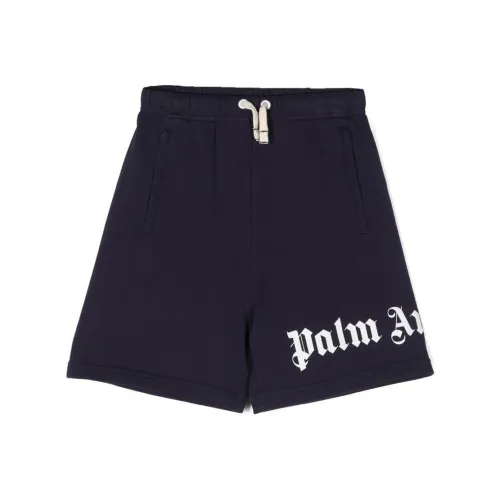 PALM ANGELS Шорты Детские Морской Синий