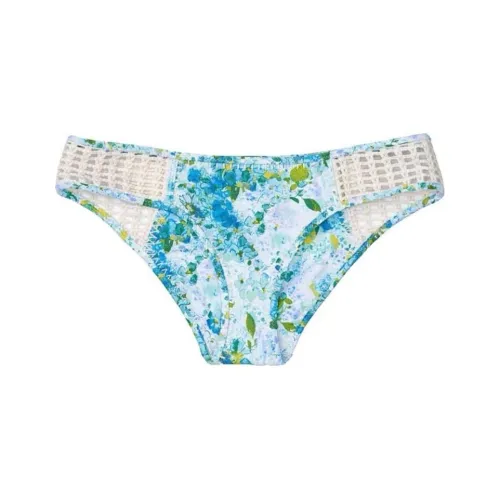 Victoria's Secret Женские Плавки С Голубым Принтом
