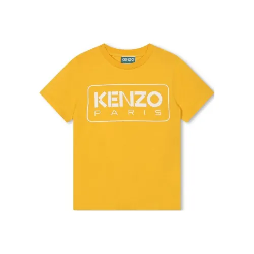 KENZO Канареечно-желтые Детские Рубашки