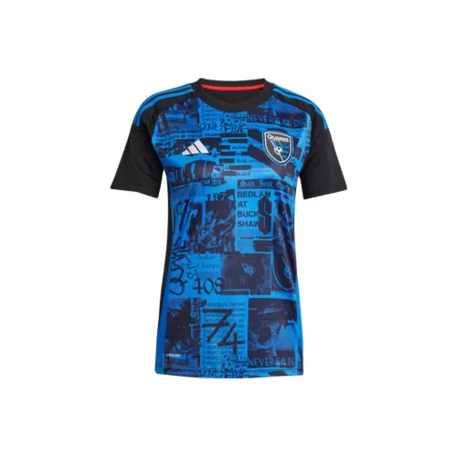 Adidas Футбол Джерси Женские Черный