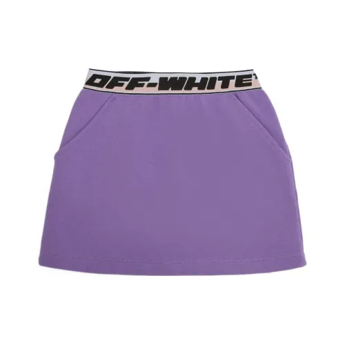 Off Белый SS22 Фиолетовый Kids Юбки